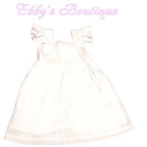 Kids white dress